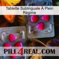 Tablette Sublinguale À Plein Régime 15